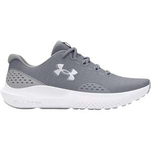 Under Armour Charged Surge 4 Running Shoes Synthetic Steel/Mod Gray/White Men's 14 D