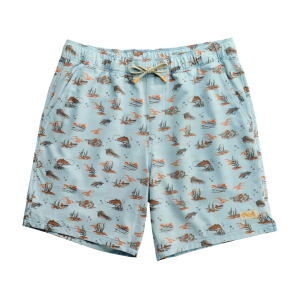 Marsh Wear Men's Fulton Volley Shorts Blue Surf Large
