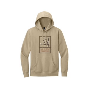 Muley Freak Men's Buck Shed Hoodie Tan XL