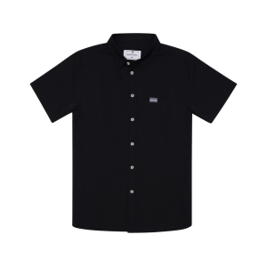 Burlebo Men's Performance Short Sleeve Shirt Black 2XL