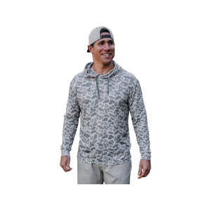 Burlebo Men's Performance Hoodie Classic Deer Camo Large