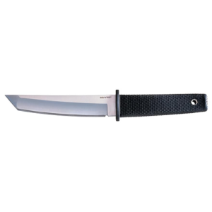 Cold Steel Kobun Fixed Blade Knife 5.5" Tanto Point AUS-8 Stainless Blade Kraton Handle Black