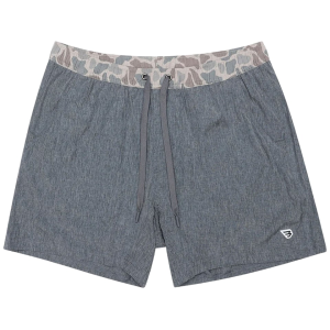 Burlebo Men's Athletic Shorts Grizzly Gray Medium