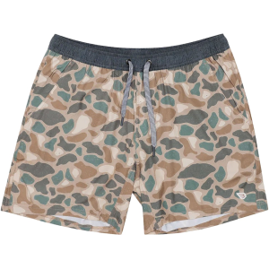 Burlebo Men's Athletic Shorts Pintail Camo Medium