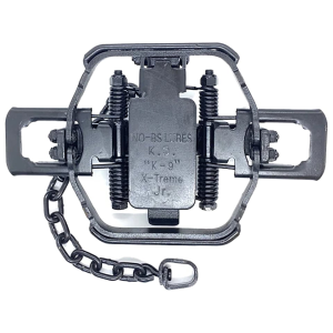 NO-BS K9 Xtreme Jr Dogless Trap 4 Coil Offset Jaw Outside Lamination 12PK