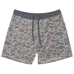 Burlebo Men's Athletic Shorts Classic Deer Camo XL