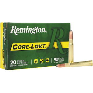 Remington Core-Lokt 303 British Ammo 180 Grain Jacketed Soft Point Box of 20