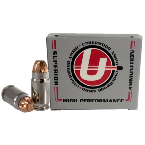 Underwood 40 Super Ammo 140 Grain Lehigh Xtreme Penetrator Fluted Lead Free Box of 20 - Underwood Ammunition