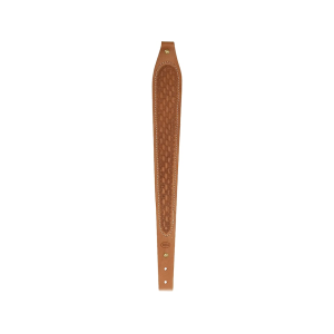 Hunter Cobra Leather Rifle Sling Brown Basketweave
