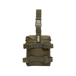 MIRA Safety Drop Leg Gas Mask Case Tactical Green