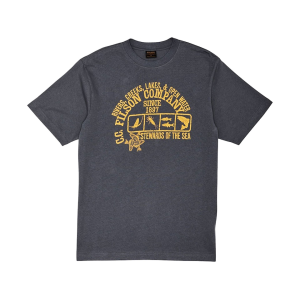 Filson Men's Frontier Graphic T Shirt Storm Blue/Stewards Medium - Filson