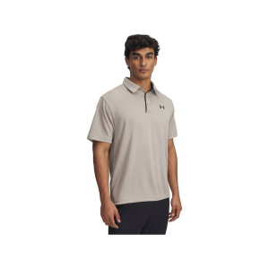 Under Armour Men's Tech Polo Timberwolf Taupe/Black 3XL