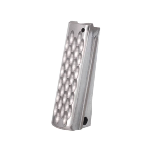 Nighthawk Custom 1911 Government, Commander Flat Mainspring Housing Scalloped Stainless Steel