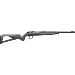 Winchester XPERT SR Bolt Action Rifle 22 Long Rifle 16.5" Matte Black Threaded Barrel Matte Black Frame Gray Skeleton Stock