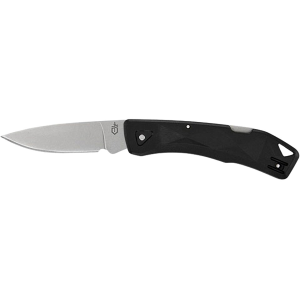 Gerber LST Ultra Pocket Knife 2.7" Drop Point 420HC Stonewashed Blade Glass Filled Nylon Handle Black