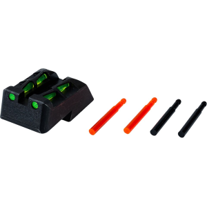 HIVIZ LiteWave Rear Sight for Springfield 1911 Green/Red/Black