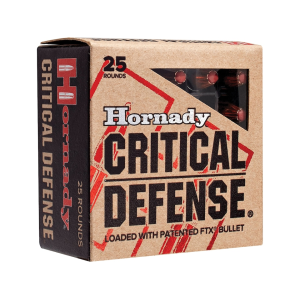 Hornady Critical Defense 44 Special Ammo 165 Grain Hornady FTX Polymer Tip Box of 20