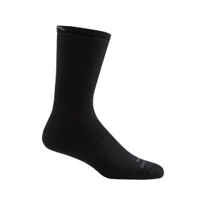 Darn Tough Socks Men's T4033 Tactical Boot Heavyweight Full Cushion Socks Black Medium
