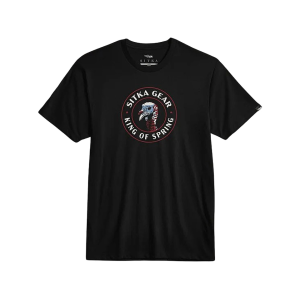 Sitka Gear Men's King Of Spring T Shirt Sitka Black Medium