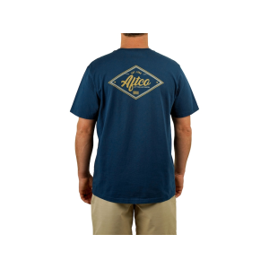 AFTCO Men's Sherman T Shirt Naval Large