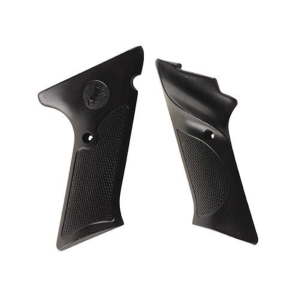 Vintage Gun Grips for Colt Woodsman Late Model 22 Long Rifle with Thumbrest Polymer Black