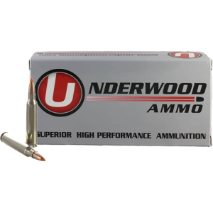 Underwood Varmint 223 Remington Ammo 50 Grain Polymer Tip Box of 20 - Underwood Ammunition