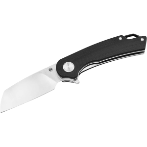 Boker Knives Cliff Wharn Pocket Knife 2.75" Wharncliffe 440B Satin Blade G-10 Handle Black