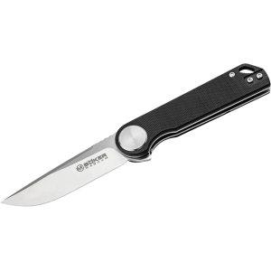 Boker Knives Skruva Pocket Knife 3.11" Drop Point 440A Satin Blade G-10 Handle Black