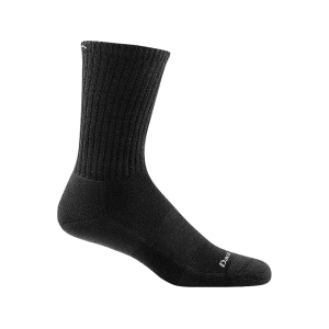 Darn Tough Socks Men's Standard Crew Lightweight Socks Black Medium