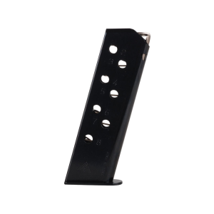 Mec-Gar Magazine with Flat Base Walther PP 32 ACP 8-Round Steel Blue