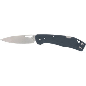 Gerber LST Pocket Knife 2.5" Drop Point 440A Stonewashed Blade Glass Filled Nylon Handle Blue