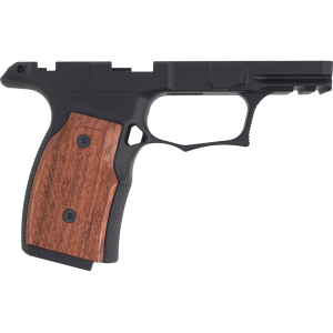 Sharps Bros Enhanced Grip Module Gen 2 Sig P365X, P365XL Manual Safety Aluminum Black with Brazilian Cherry Grips