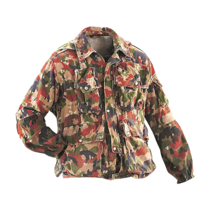 Military Surplus Swiss M70 Field Jacket Grade 2 Alpenflage Camo L