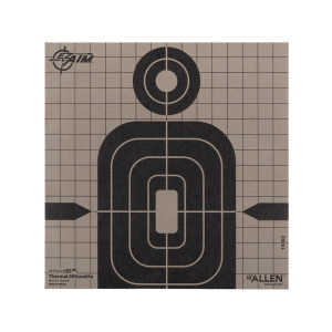 Allen EZ Aim Infrared Thermal Adhesive Target 8" Silhouette
