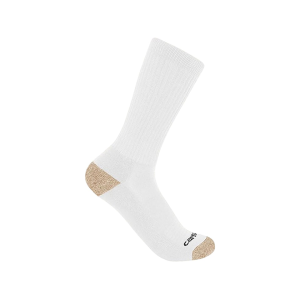 Carhartt Men's Midweight Crew Socks White XL 6 Pk