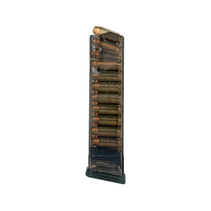 ETS Magazine for Glock 22, 24, 35 40 S&W 19-Round Polymer Carbon Smoke