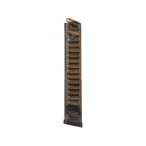 ETS Magazine for Glock 22, 24, 35 40 S&W 30-Round Polymer Carbon Smoke