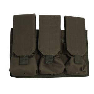 MidwayUSA MOLLE Triple AR-15 Magazine Pouch Olive Drab