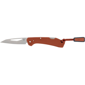 Gerber LST Mini Pocket Knife 1.9" Wharncliffe 440A Stonewashed Blade Glass Filled Nylon Handle Burnt Orange