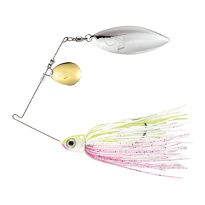 VMC Redline Series Spinnerbait Colorado Willow 3/8oz Shad Spawn Gold/Nickel