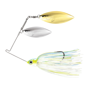 VMC Redline Series Spinnerbait Double Willow 3/8oz Nashville Sexy Nickel/Gold