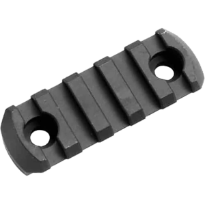 Kinetic Development Group 5-Slot Picatinny Rail Section M-LOK Aluminum Black