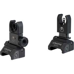 Ultradyne C4 AR-15 Sight Set Black