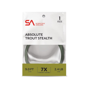 Scientific Anglers Absolute Trout Stealth Leader 4X 9' - Scientific Anglers