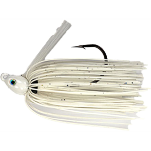 Dirty Jigs Swim Jig White 3/8 oz