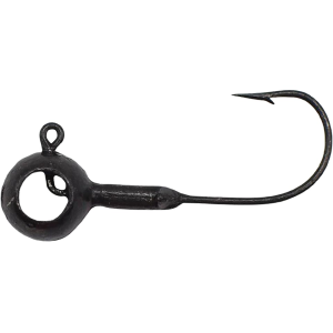 Crappie Magnet Eye Hole Round 1/16oz Jighead Black