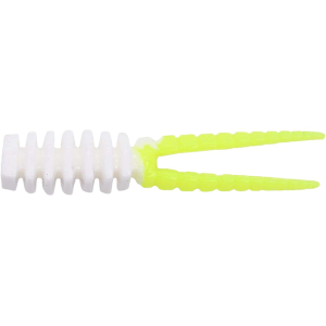 Crappie Magnet Hammer Grub White/Chartreuse