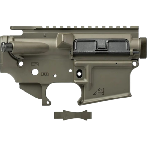 Aero Precision Gen 2 AR-15 Assembled Receiver Set Cerakote OD Green Trigger Guard - Aero Precision