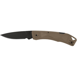 Gerber LST Ultra Pocket Knife 2.7" Drop Point 420HC Black Oxide Blade Glass Filled Nylon Handle Coyote