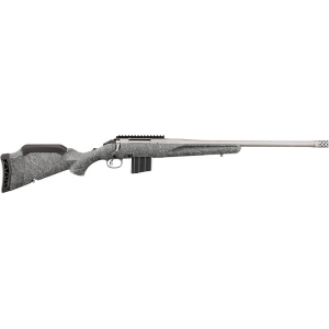 Ruger American Gen II Bolt Action Rifle 400 Legend 20" Gun Metal Gray Threaded Barrel Gun Metal Gray Frame Gray Raised Comb Stock